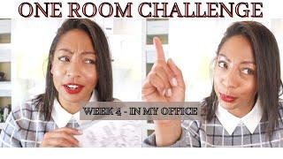 One Room Challenge x Week 4 - In My Office With Me!