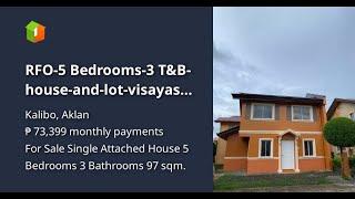 RFO-5 Bedrooms-3 T&B-house-and-lot-visayas-camella-aklan