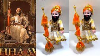 Sambhaji Maharaj making with Old Doll/Doll's Makeover as Chhaava(Vicky Kaushal)