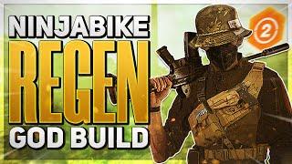 *NINJABIKE REGEN GOD* 103K Armor Regen with the NinjaBike! - The Division 2 Armor Regen Build