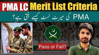 How to Pakistan Army Make Merit List of PMA Long Course? | ISSB Merit List