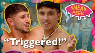 Sneak Peek 🫡  Khaled and Marcello butt heads in the bathroom | Big Brother 2024