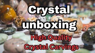 The Crystal Gecko: Crystal Unboxing- High Quality Crystal Carvings