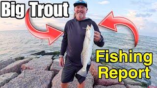 ** Fishing Report **  Fishing for BIG Surf Trout