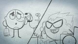 Teen Titans Go! Hand drawn Animation by Hayk Manukyan