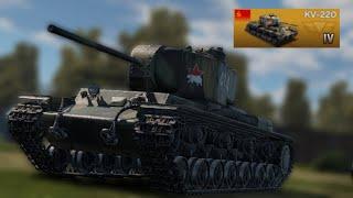 War Thunder Mobile | KV-220 gameplay