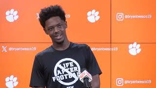 Bryant Wesco says ‘nothing can stop’ a confident Clemson offense with edge