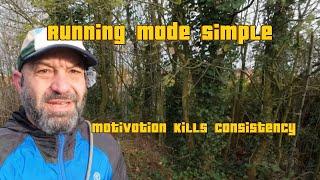 Motivation is a barrier to running consistency / running made simple