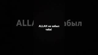 ALLAH не забыл тебя!