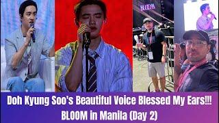 Doh Kyung Soo's Beautiful Voice Blessed My Ears! EXO D.O. - BLOOM in Manila - Asia Fan Concert Tour