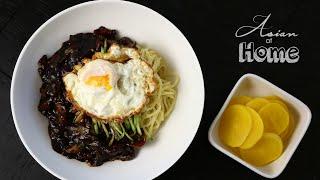 Jjajangmeyon Korean Black Bean Noodles