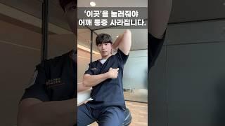 어깨통증 초간단 해결법 #견갑하근 #회전근개