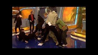 Brawl in TV total studio! - TV total classic