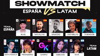 [EN DIRECTO] SHOWMATCH LATAM VS ESPAÑA HONOR OF KINGS!