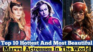 Top 10 Most Beautiful Marvel Actress|Top 10 Marvel Actress|TheFamousFaces|