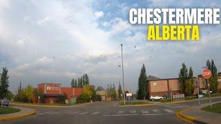 Chestermere Alberta I Alberta Canada Drive 4K