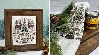 Hygge Holiday Stitch Along 2024 FINISHING TUTORIAL