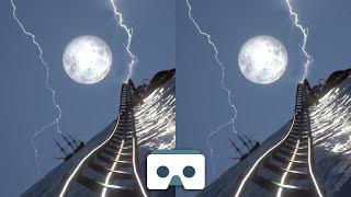 Scary VR Roller Coaster: Virtual Reality 3D Video for Samsung Gear VR Box Oculus Rift & Cardboard