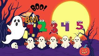 Five Little Ghosts | @CoCoMeloon-z7t    | Halloween Song for Kids | Ghost Adventure | Nursery Rhymes