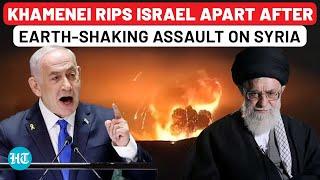 Iran’s War Drums Echo: Khamenei’s Cry for War Rocks the World After Israel’s Syria Assault | HTS