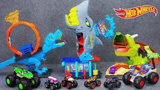 Hot Wheels Collection Unboxing Review ASMR | Hot Wheels RacerVerse Jurassic World Blue's Raptor Rush