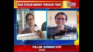 Northeast Live reaches Out to Biker Noni Following Her Bike Theft Incident in Guwahati