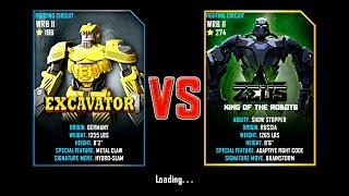 Real Steel WRB II FINAL Excavator VS Zeus (champion) NEW UPDATE (Живая Сталь)