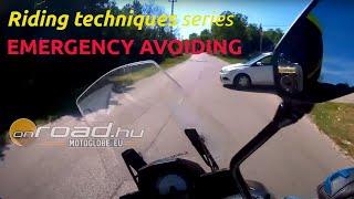 Rider techniques, part 29: THE EMERGENCY AVOIDING - Onroad.bike