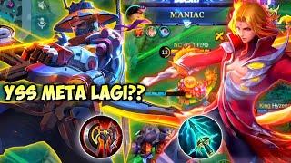 TIPS/TRICK CARA MENANG ROTASI FARMING SAAT KALAH ROTASI VS ASSASIN META PATCH BARU ROTASI BUILD YSS