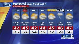 KIRO 7 PinPoint Weather Video for Mon. evening