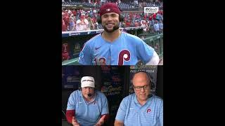 Rafael Marchan on his big moments in Phillies win, staying ready when J.T. Realmuto is out