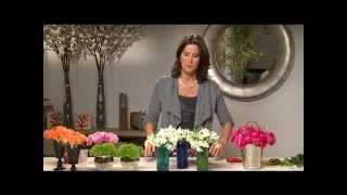 How to arrange Flowers - Modern Flower designs by Iris Rosin - TV Show Eisuv+