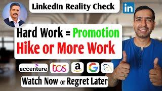 Ep-5: Dark Reality of Promotion , Hike in IT Companies | LinkedIn Reality Check