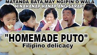 KOREAN FAMILY LOVES FILIPINO  PUTO DELICACY | LAHAT HINAHANAP HANAP ANG SARAP ! | FILIPINO FOOD