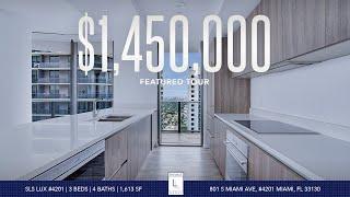 Brickell Condo | SLS LUX #4201 | Featured Tour