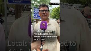 'Bodies So Charred We Couldn't Pick Them': Locals Who Came First at Air India Crash Site | The Quint