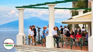 Capri, Italy Evening Walk– Sunset Views & Iconic Landmarks | 4K Walking Tour ‍️