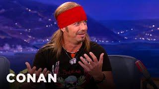 Bret Michaels On His Porn-Induced Brain Hemorrhage | CONAN on TBS