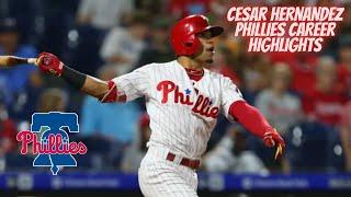 CESAR HERNANDEZ PHILLIES CAREER HIGHLIGHTS #PHILLIES, CESARHERNANDEZ, #MLB