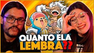 ANA responde o QUIZ DE ONE PIECE!