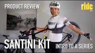 Santini cycling clothing review – intro to a series: summer riding kit, inc. #StoryOfMyRide #TDU2023