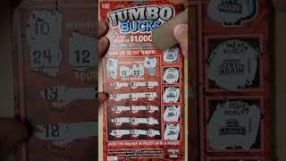 BIG ZEROS! JUMBO BUCKS PA LOTTERY 10$ TICKET WINNER #lottery #palottery #scratch #win #winner #viral