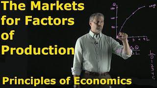 Chapter 18: The Market for Factors of Production - Principles of Economics