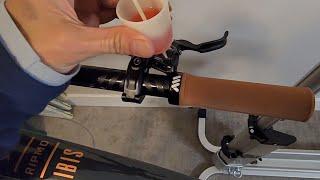 Installing Pre-bled Shimano XT 8120 rear brake