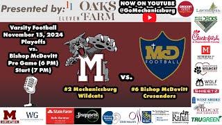 Varsity Football vs. Bishop McDevitt - Presented by 11 Oaks Farms in Newville - (November 15, 2024)