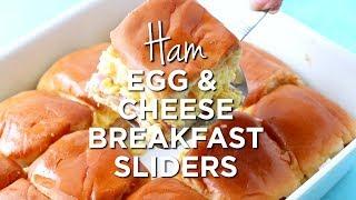 How to make: Ham, Egg and Cheese Breakfast Sliders