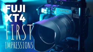 Fuji XT4: Wedding filmmakers first impressions | Vs GH5 & XT3