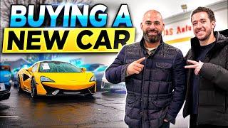 Supercar shopping with George! [4k]