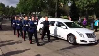 Funeral procession for Const. Daniel Woodall