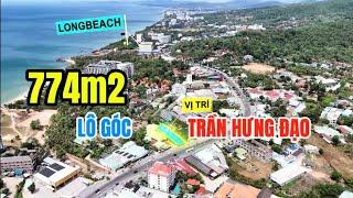 774m2 LÔ GỐC MẶT TIỀN TRẦN HƯNG ĐẠO PHÚ QUỐC, 0966334433, #bds #batdongsan